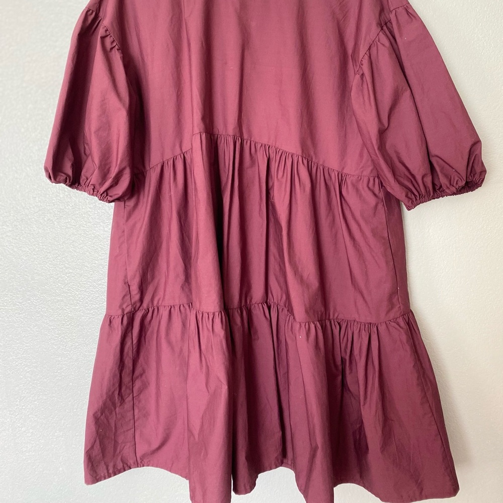 A New Day tiered dress W/ Pockets